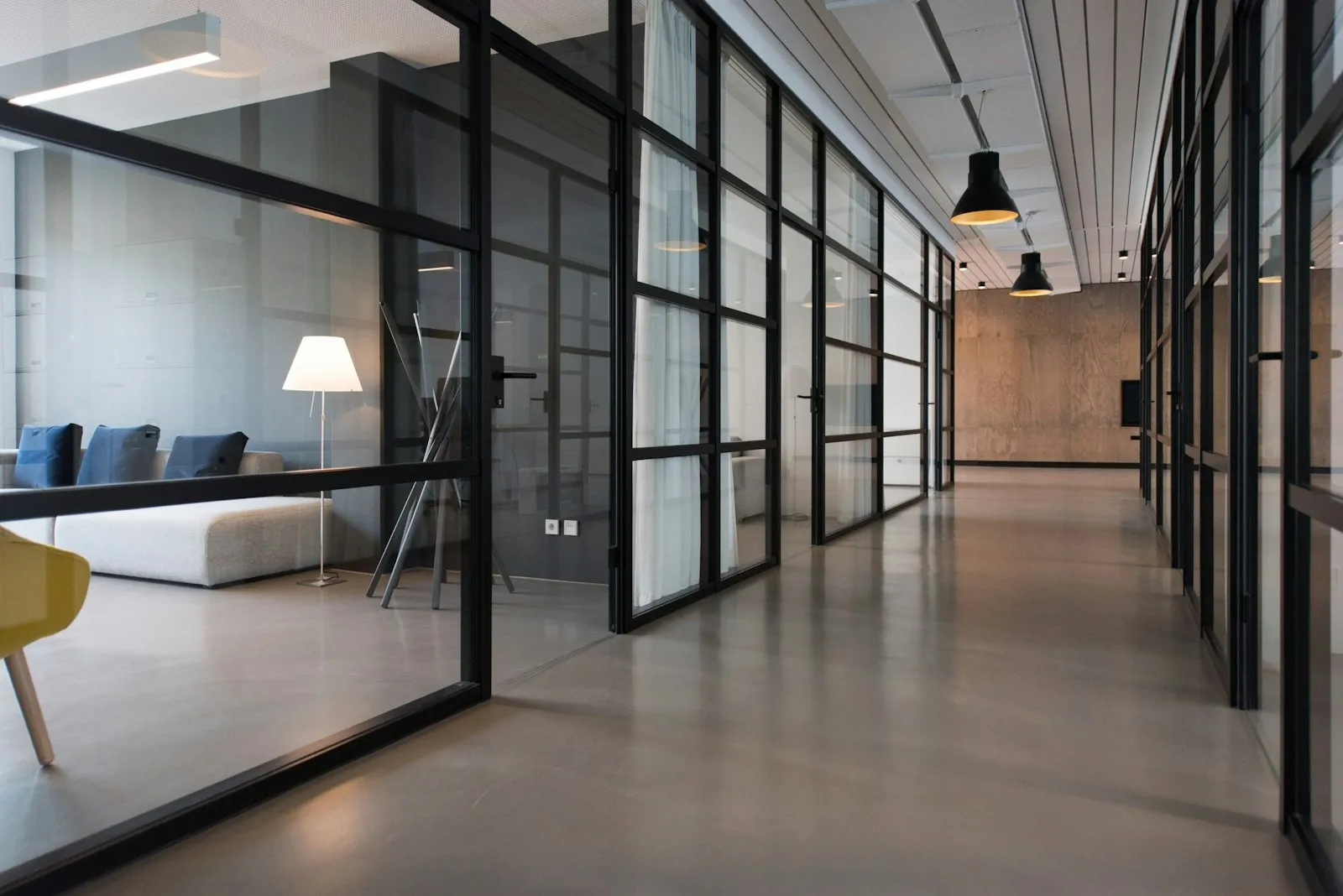 A bright, modern office where the Northbeam Digital team works with clients